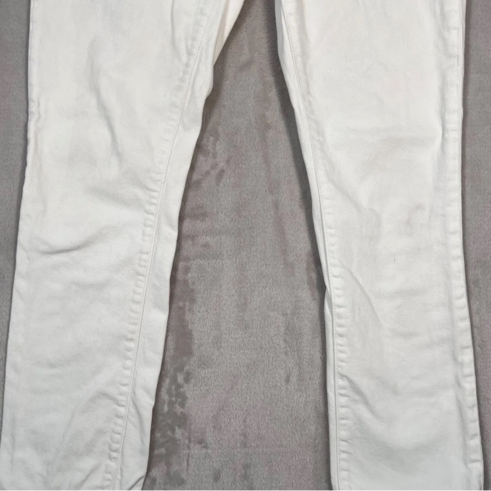 BANANA REPUBLIC WHITE SKINNY CROP DENIMS - Picture 10 of 15